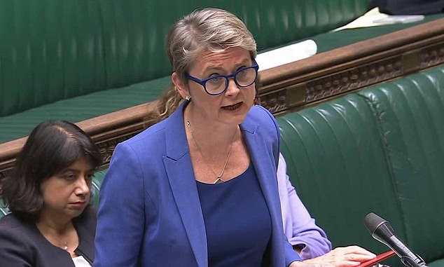 Labour MPs piled pressure on the Government over the small boats crisis today as Yvette Cooper announced plans to tighten asylum rules