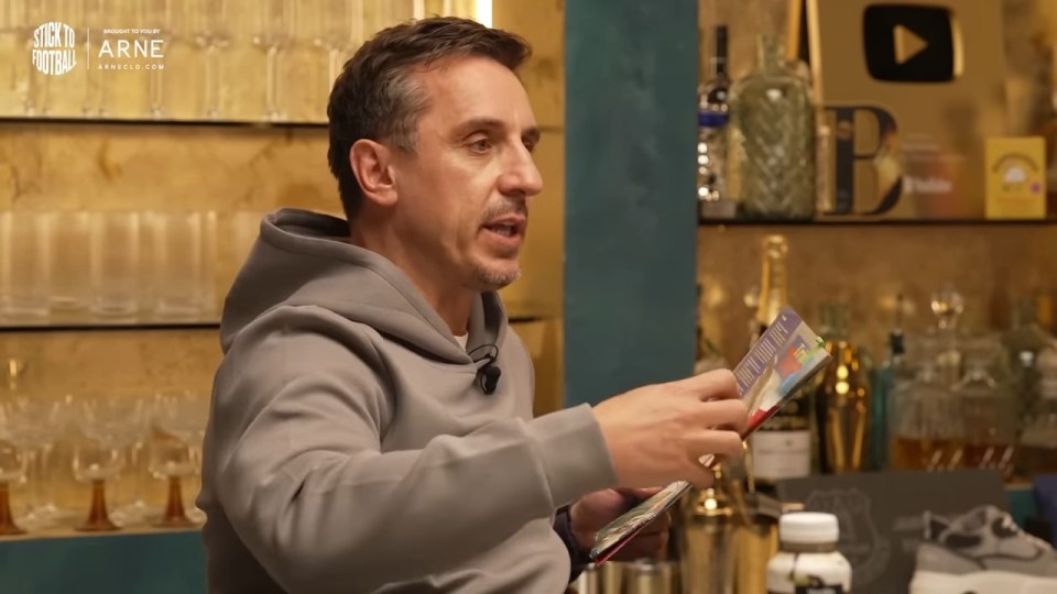 Gary Neville discussing his brother's BBC treatment.