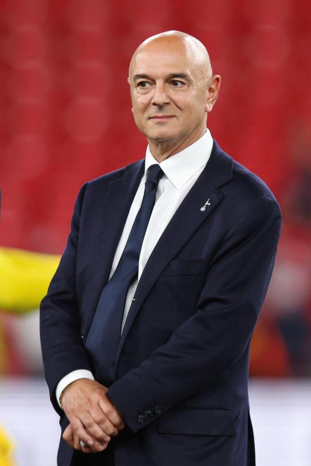 Daniel Levy, chairman of Tottenham Hotspur.