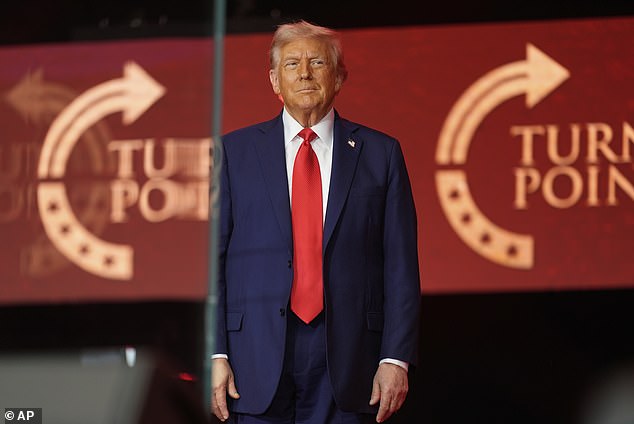 President Donald Trump apologized to Charlie Kirk 's wife Erika for failing to see eye-to-eye on her decision to forgive his accused killer