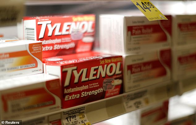 While widely considered safe during pregnancy, medical guidelines advise consulting a doctor before taking Tylenol (stock image)