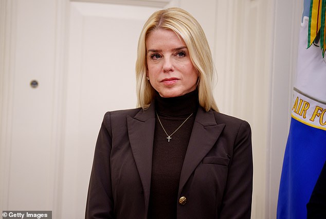 Attorney General Pam Bondi's Justice Department is considering banning transgender people from purchasing firearms, according to a new report