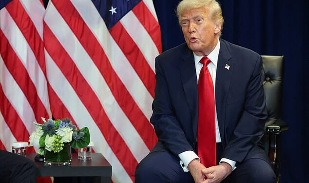 Trump threatens to sue 'Fake News' ABC as Jimmy Kimmel returns to host his late night show after Charlie Kirk comments