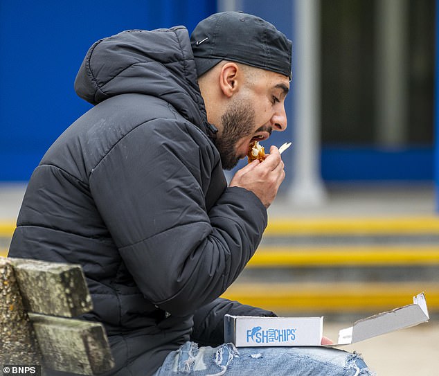It comes just days after another asylum seeker in the town, Shkar Jamal, 24, missed a court hearing because he was busy eating fish and chips on a bench nearby