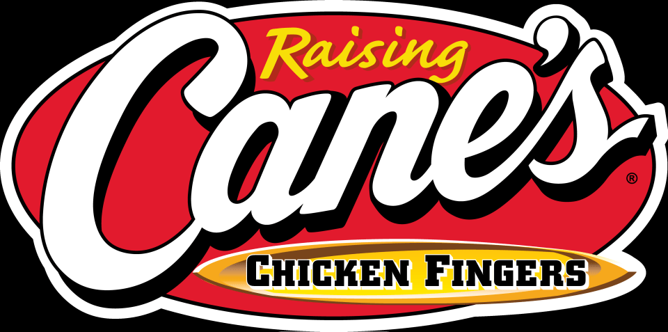 Raising Cane's Chicken Fingers logo.