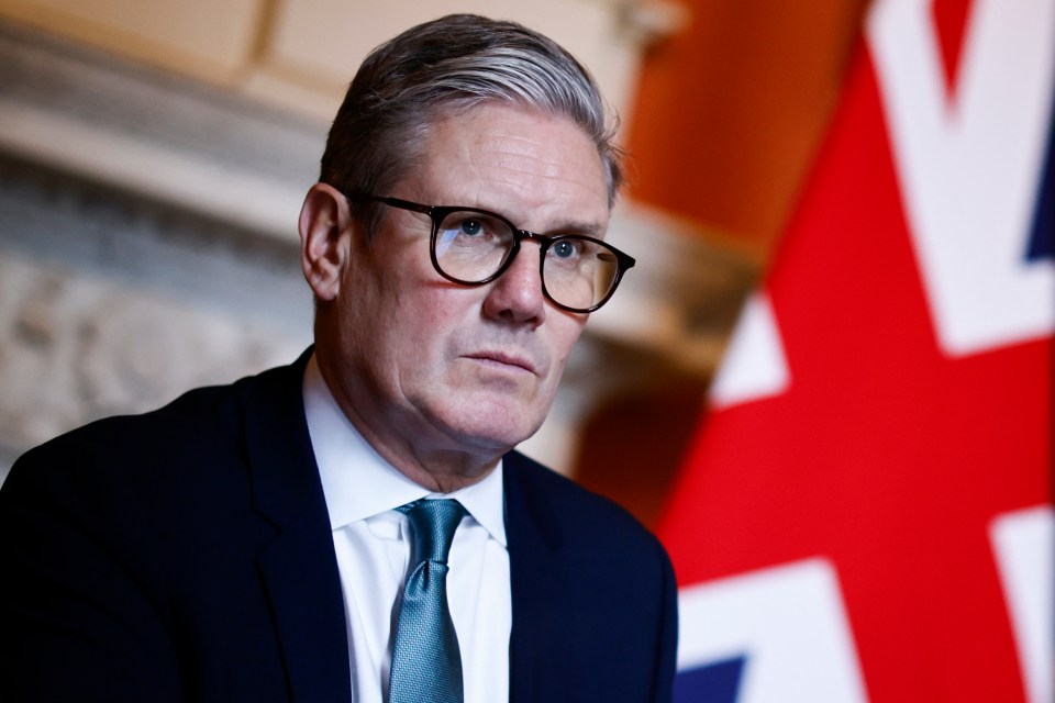 Prime Minister Keir Starmer at a meeting.
