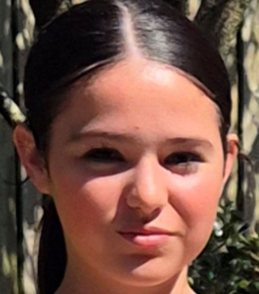 Photo of a girl's face.