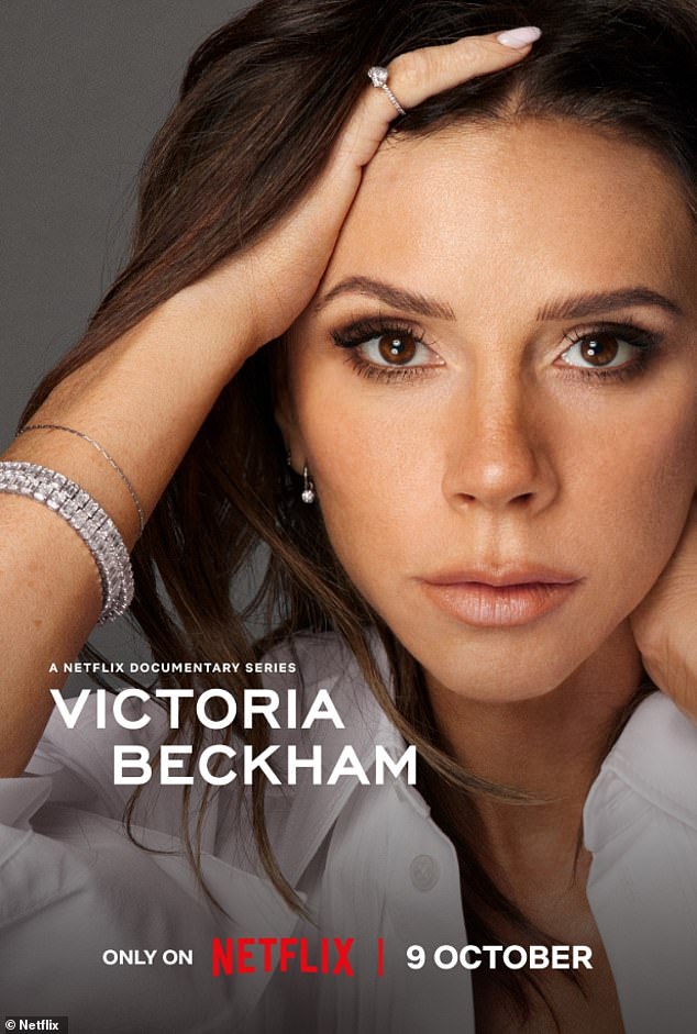 Victoria flashed her diamonds in artwork for her new Netflix show