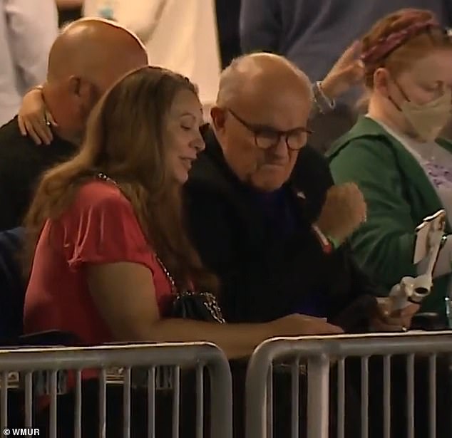 Rudy Giuliani, 81, was spotted at a baseball game with his once rumored girlfriend, Maria Ryan, 59, hours before his terrifying car crash on Saturday