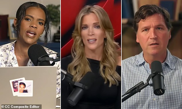 Candace Owens, Megyn Kelly, and Tucker Carlson, all whom have transitioned from network news to independent online platforms, have amassed huge audiences since