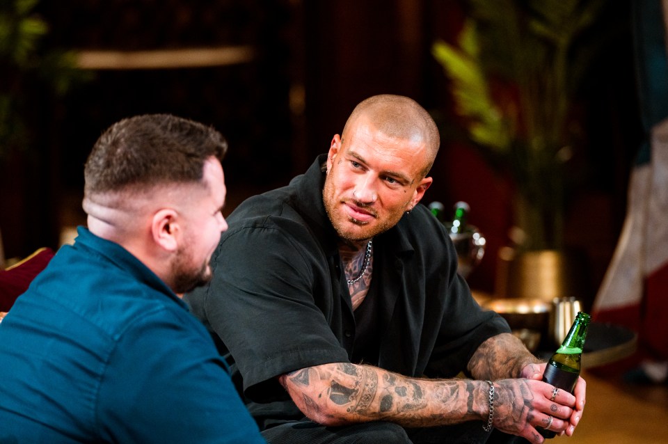 Dean and Joe having a conversation.