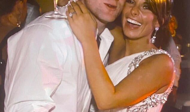 Wayne Rooney has insisted he would be dead if it wasn't for his wife Coleen who he says 'saved' him from alcoholism (pictured in 2007)