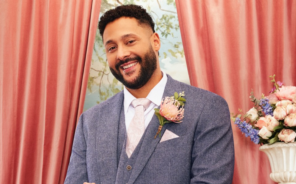 Bailey from Married at First Sight in a suit.