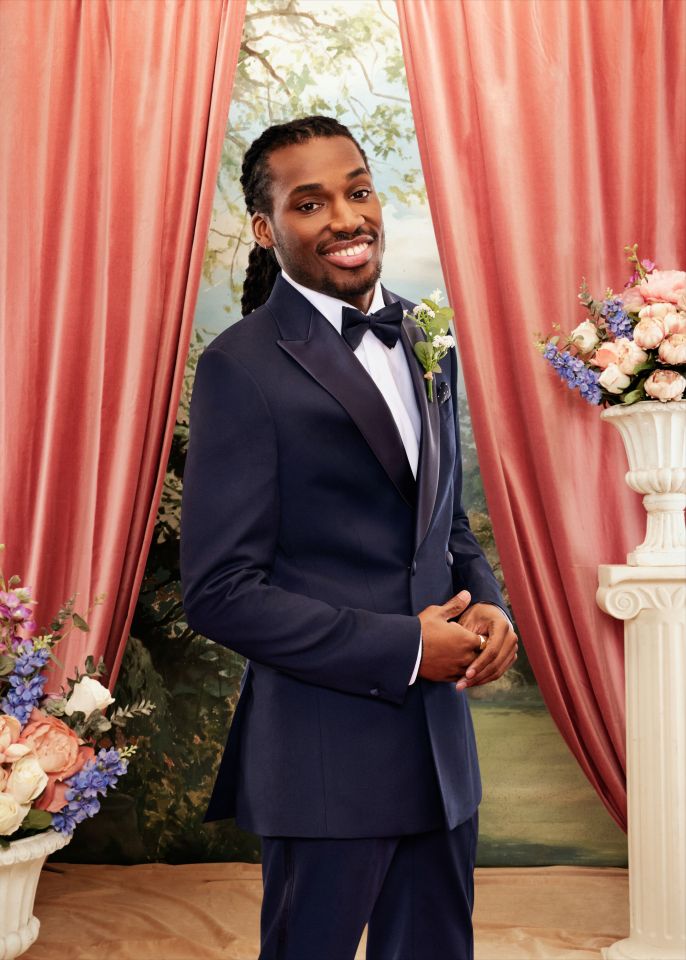 Portrait of Divarni in a tuxedo.