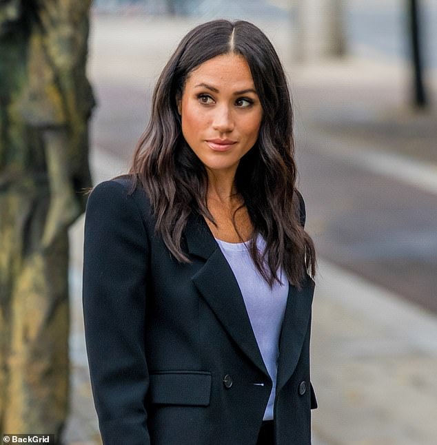 'I wanted to say the right thing and I was really nervous that I wouldn't, or that it would get picked apart,' Meghan told students at her Los Angeles high school in June 2020, after the killing of George Floyd
