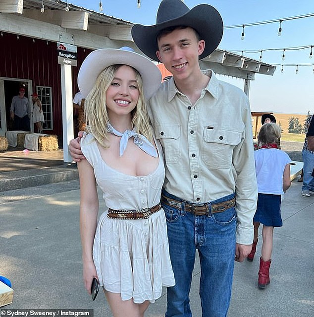 Last month, it was also revealed that Sydney was a member of the Republican Party of Florida, according to public voter records viewed by the Daily Mail