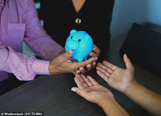Don't bank on it: Growing numbers of retirees are cutting back on the financial support they give to family members as they face a squeeze on their own budgets