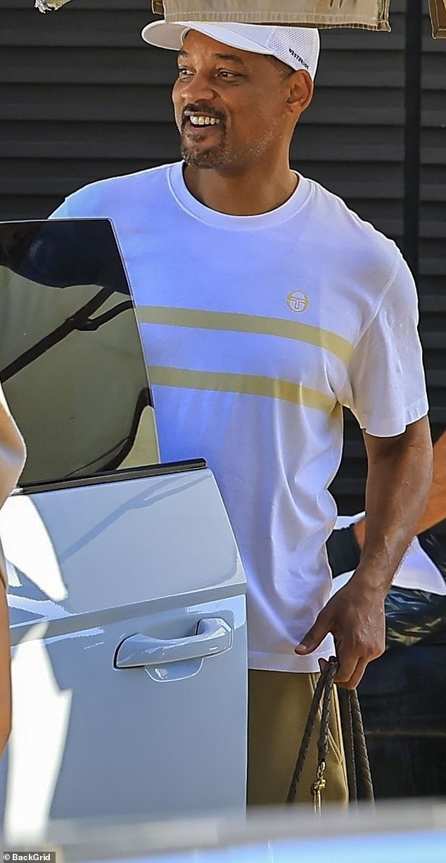 The actor joined the actress as the grabbed a bite to eat at celebrity hotspot Nobu in Malibu on Saturday