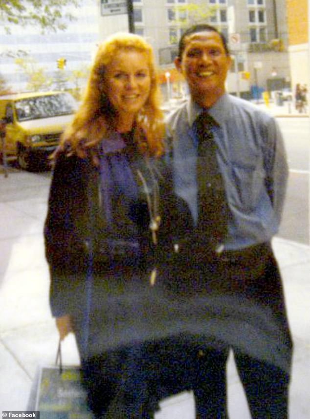 The duchess pictured with the disgraced financier's driver Jojo Fontanilla in the streets of Manhattan. The photos show just how close she became to paedophile Epstein
