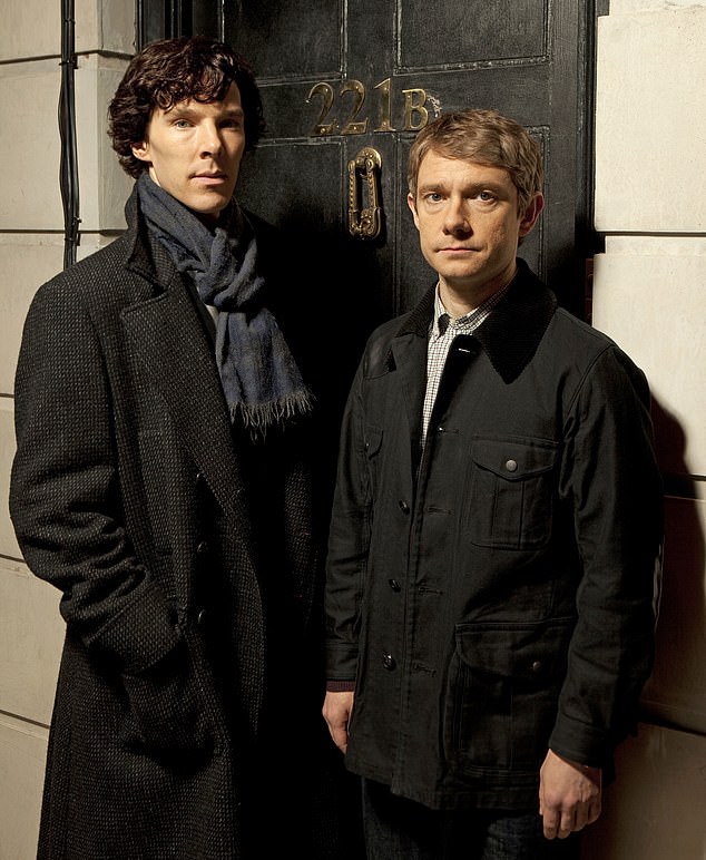 The Everyman Theatre in Cheltenham, have warned audiences that Sherlock Holmes: The Hunt for Moriarty contains scenes about crime (Benedict Cumberbatch as Sherlock Holmes and Martin Freeman as John Watson)