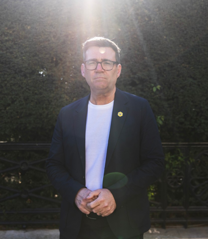 Manchester Mayor Andy Burnham.