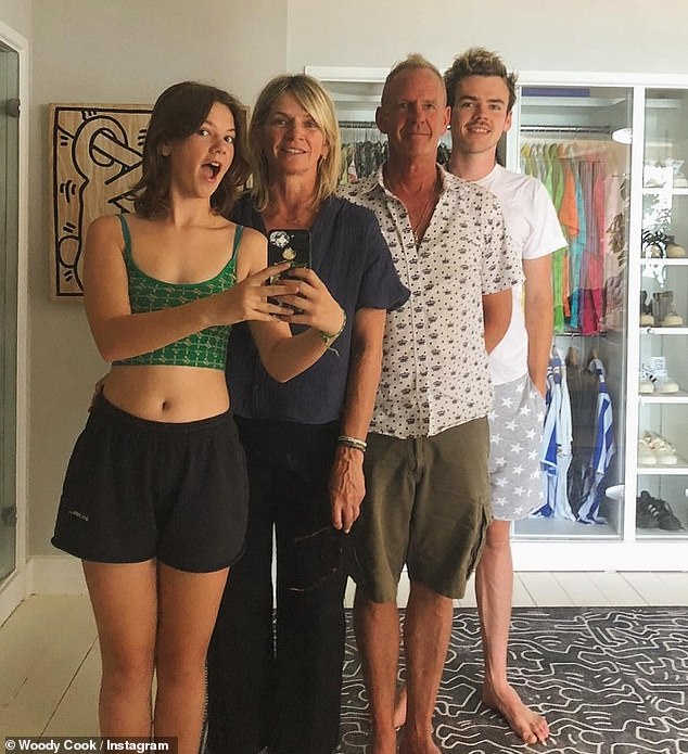 Zoe and Norman tied the knot in 1999 and welcomed a son Woody, 24, and a daughter Nelly, 15, together before they went their separate ways in 2016, though they remain close friends
