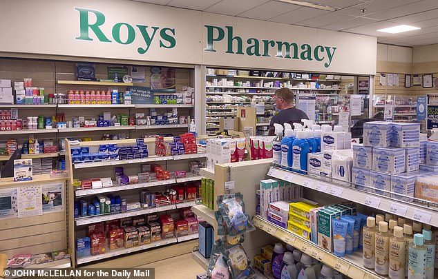 Roys has a well-stocked pharmacy in the centre of Wroxham as well. Roys is sometimes known as Roys of Wroxham