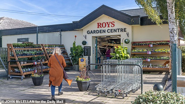 Roys Garden Centre owns 18 acres of land and grows around one million plants every year