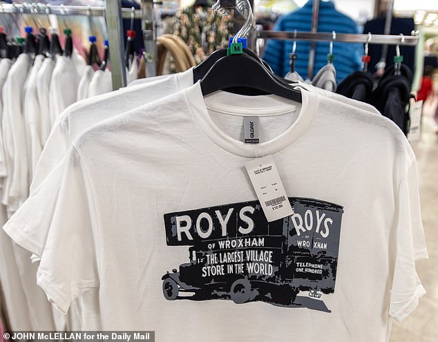 There are even T-shirts with the name Roys printed on them and the phrase, 'the largest village store in the world'