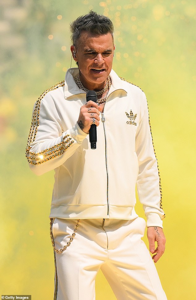 The singer says he is ¿terrified¿ to play live, but has become an ¿Olympian¿ at masking his struggles on stage (pictured July 2025)