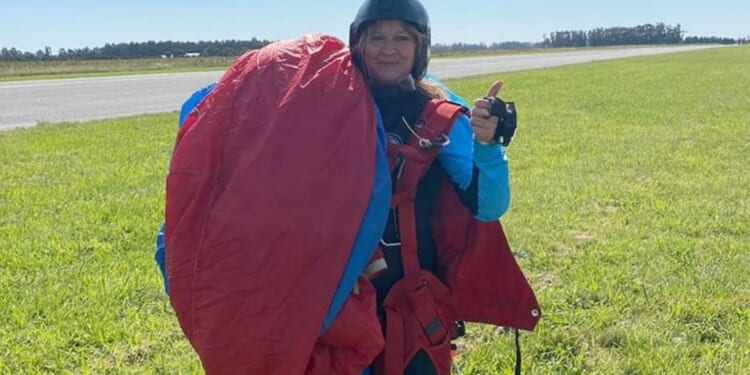 Skydiver, 52, plunges to her death after ‘faulty’ parachute failed to open during solo jump