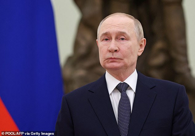 It comes as Putin continues to clash with the West over recent provocations across NATO's eastern flank