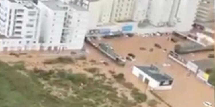 Staggering aerial vids show full devastation of Ibiza floods as clean-up begins on battered Spanish hols island