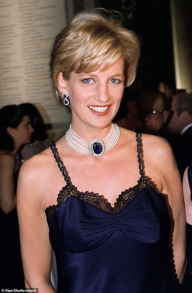 Prince Harry's mother Diana (pictured in New York in 1996) was killed in a car crash in Paris, at the age of 36, in August 1997