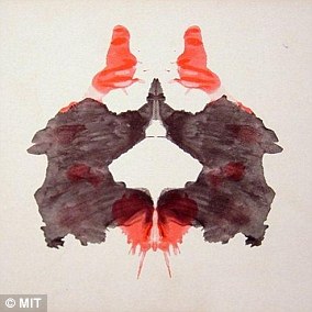 Plate 2 : People often see sexual imagery, such as a male sex organ at the top or a vagina in the centre