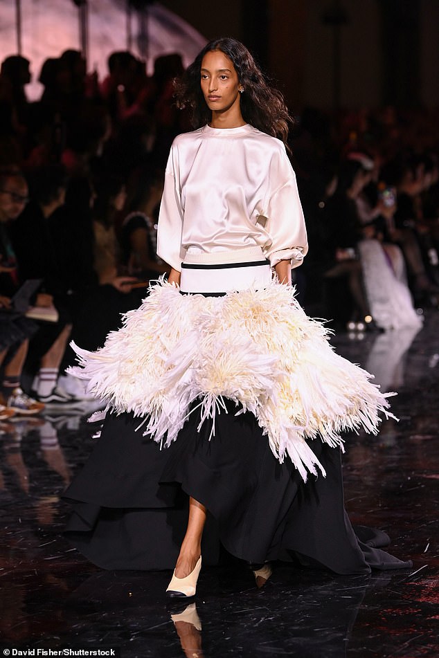 The models stormed the runway