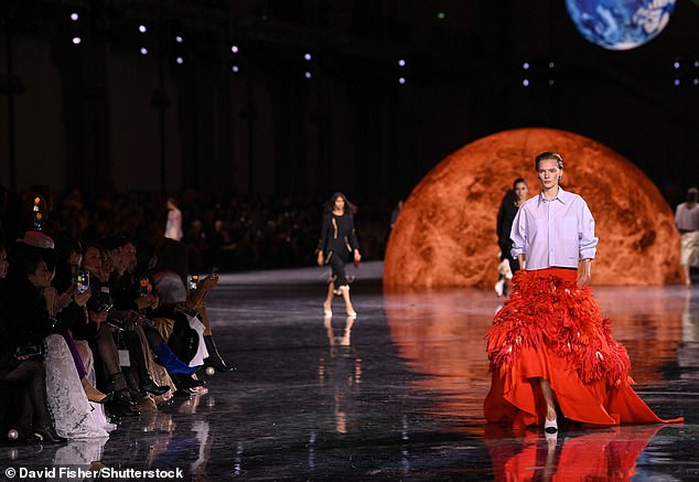 The event marks Matthieu Blazy's first Chanel fashion show after he took over the reins in April