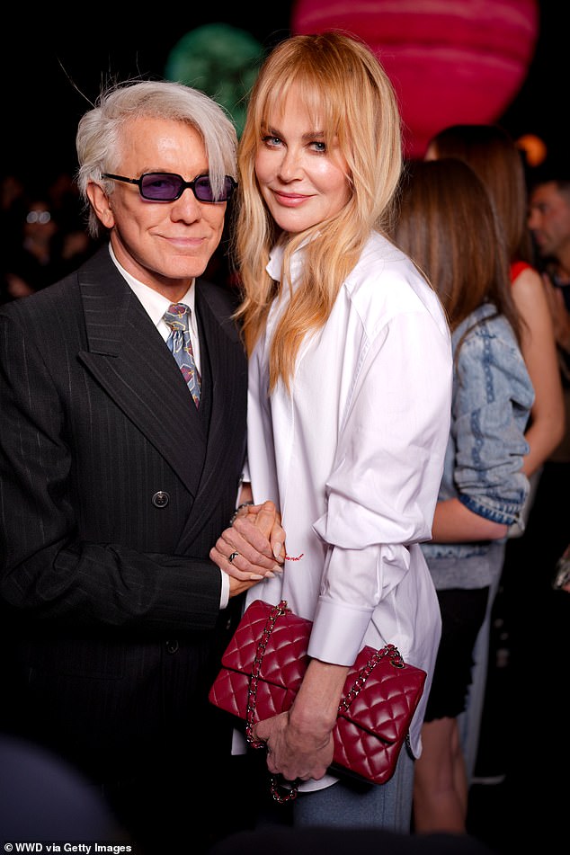 Australian film director Baz Luhrmann and Nicole posed for a snap