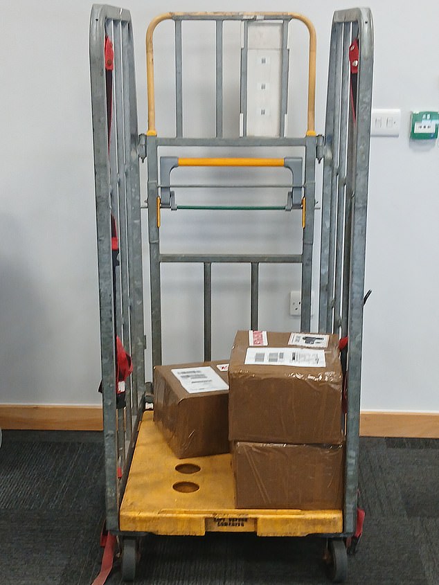 The operation came about after a chance discovery on Christmas Eve of almost 1,000 phones at Heathrow Airport that were to be shipped to Hong Kong labelled as batteries