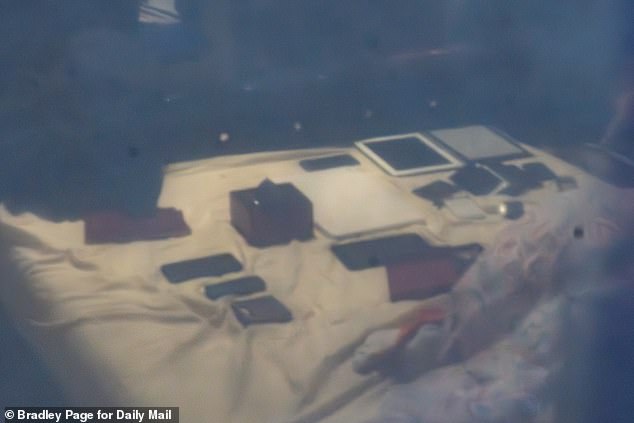 Some of the devices discovered by police at the property in Enfield