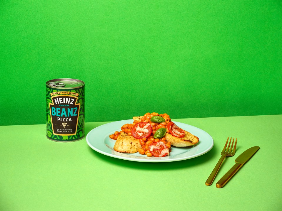 PR IMAGE..Caption - Heinz launches three new Beanz flavours..Pictured - Heinz launches Pizza Beanz - an Italianinspired recipe dreamt up by the public