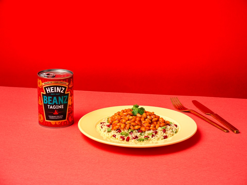 PR IMAGE..Caption - Heinz launches three new Beanz flavours..Pictured - Heinz launches Tagine Beanz, a Morrocan-inspired recipe dreamt up by the public