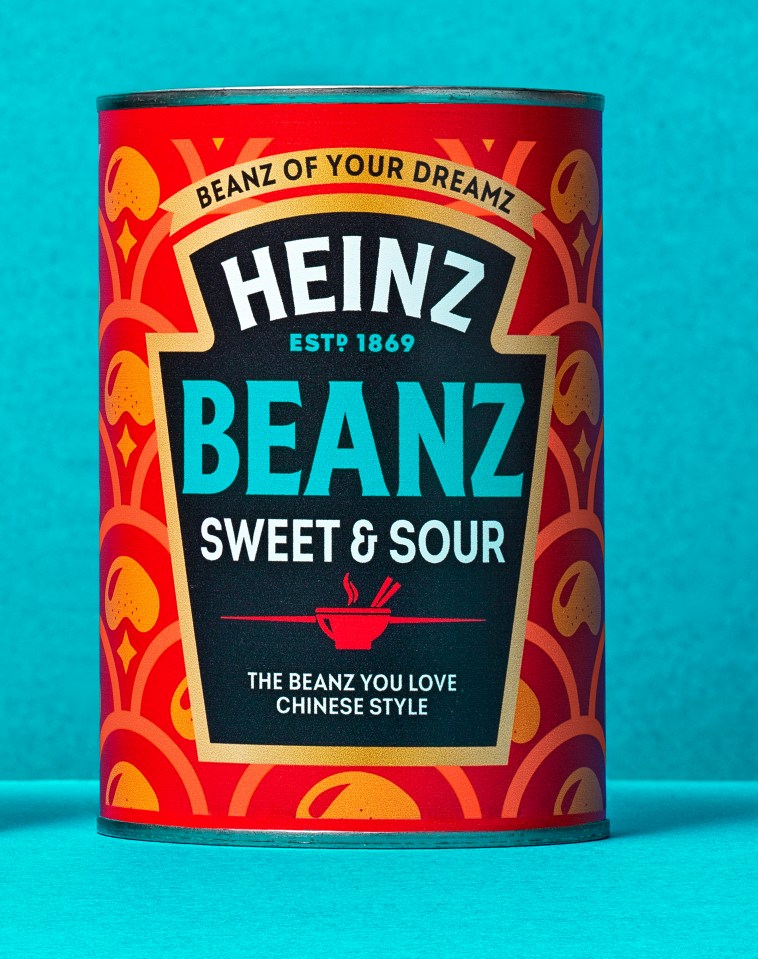 PR IMAGE..Caption - Heinz launches three new Beanz flavours..Pictured - Heinz launches Sweet & Sour Beanz - a Chinese-inspired recipe dreamt up by the public