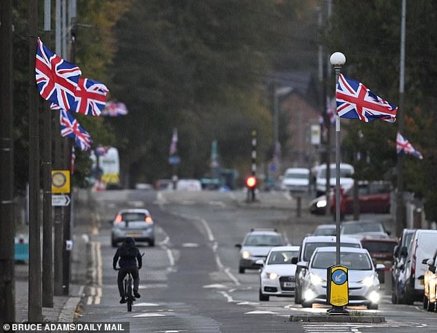 After speaking briefly about Thursday's attack on Jews in Manchester, Neville switched his attention to the raising of flags - a movement called 'Operation Raise the Colours'