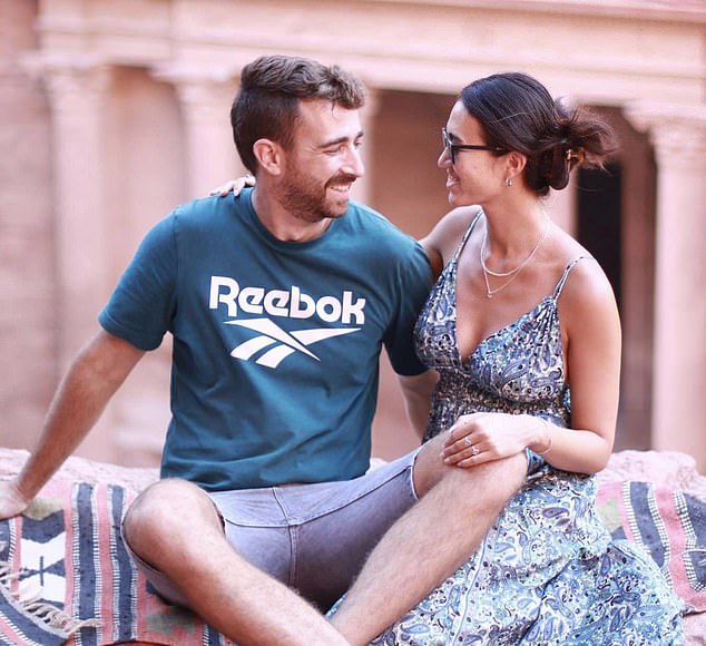 The world saw the appalling images that day of Avinatan¿s girlfriend, Noa Argamani, (right) being kidnapped on a motorbike while he watched on helplessly