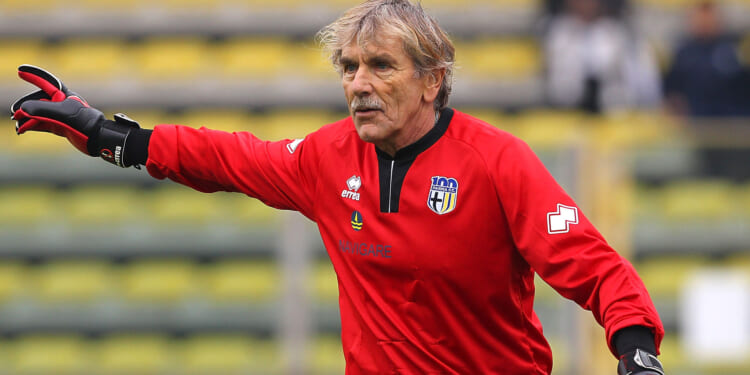 Carlo Ancelotti's former team-mate, 82, breaks record for Italy's oldest player after being subbed off in 10-0 defeat