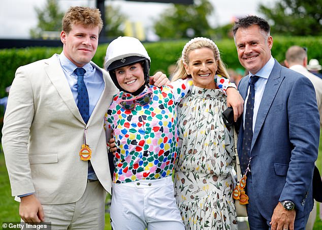 The discussions came when Kenny was recovering from prostate cancer and the associated impacts that it can have (pictured L-R the Logan family - Reuben, sister Lois, Gabby and Kenny)