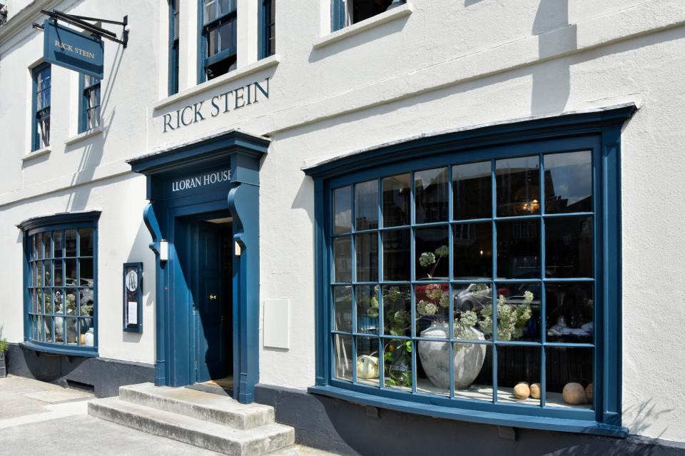 Rick Stein fish and seafood restaurant in Marlborough, Wiltshire, England.