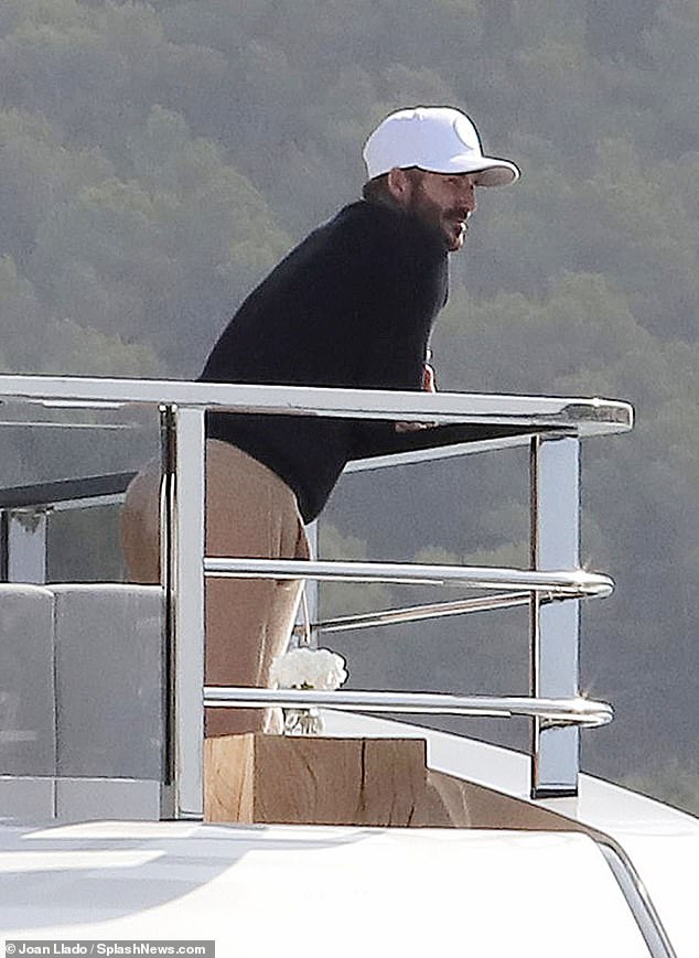 David gazed across the water during the relaxing trip