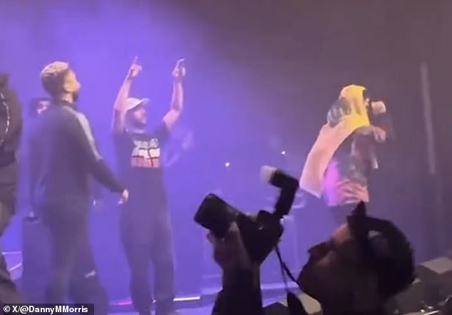 Videos emerged of a Kneecap gig at the O2 Forum Kentish Town in London in November 2024 where one of the band members allegedly shouted 'up Hamas, up Hezbollah', and was draped in a flag said to be in support of Hezbollah